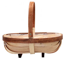 Load image into Gallery viewer, Elegant wicker basket for bridesmaid proposal gifts