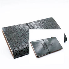 Load image into Gallery viewer, Engraved diary leather-bound journal for students and teachers