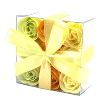Load image into Gallery viewer, soap flowers gift box-soap flowers en gros-vegan soap flowers-how to use soap flowers-soap flower gift-rose flower soap gifts