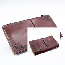 Load image into Gallery viewer,  Leather notebook diary engraved for farewell teacher gift