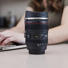 Load image into Gallery viewer, Camera Lens Coffee Mug ¦ Stainless Camera Mugs ¦ Travel Coffee Mug Gift 