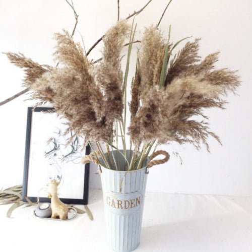 Natural pampas grass arrangement for wedding decoration
