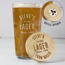 Load image into Gallery viewer, personalised beer accessory gift set