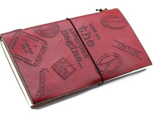 Load image into Gallery viewer, Personalised leather diary gift for teacher appreciation
