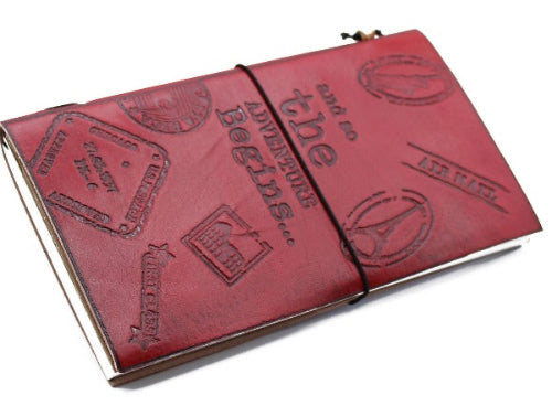 Personalised leather diary gift for teacher appreciation
