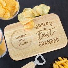Load image into Gallery viewer, Handmade personalised wooden coaster tray gift for any occasion
