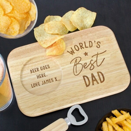 Custom engraved wooden coaster tray for drinks and coffee