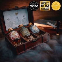Load image into Gallery viewer, Collectible Pirate’s Grog miniature rum bottles gift for him