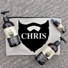 Load image into Gallery viewer, Beard Care Gifts For Men ¦ Personalised Your Beard Rocks Beard Kit