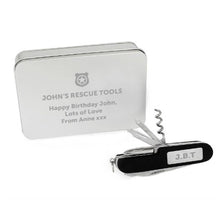 Load image into Gallery viewer, Personalised Pen Knife and Box Set Gift ¦ Personalised Gifts for Him
