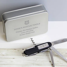 Load image into Gallery viewer, personalised-pen-knife-and-box-set-personalised-gifts-for-him-personalised-stanley-knife-personalised-knife-pen-knife-gift-engraved-knife-uk-engraved-pocket-knife-for-wedding
