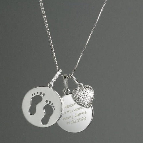 personalised-sterling-silver-footprints-and-heart-necklace-gifts-gift-for-mothers-day-and-birthdays