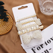 Load image into Gallery viewer, Pearls Hair Clips ¦ Sweet Hairpins Hair Accessories ¦ Wedding Accessory 