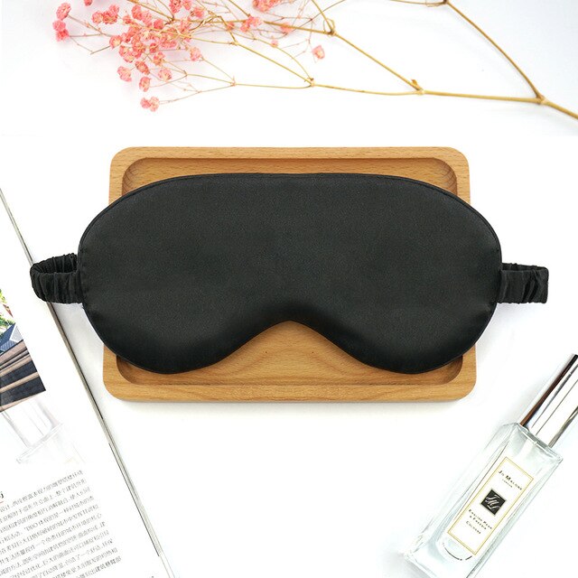 Silk Eye Mask Cover ¦ Sleep Mask Natural Sleeping Eye Mask for Travel 