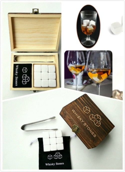 whisky-stone-gift-set-with-wooden-box-whiskey-rocks-stones-cube-best-whiskey-stones-uk-whiskey-stones-uk-whiskey-glass-gift-set-uk-whiskey-coolers-rocks-stones-cube-with-velvet-bag