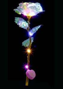 Forever Galaxy Rose ¦ Luminous Rose LED Light Flower Anniversary Gift 