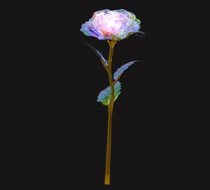 Forever Galaxy Rose ¦ Luminous Rose LED Light Flower Anniversary Gift