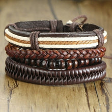 Load image into Gallery viewer, Men&#39;s Leather Bracelet Gifts ¦ Shop Leather Bracelets for Men 