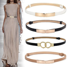 Load image into Gallery viewer, skinny-waist-leather-belts-for-women-elastic-women-chain-belts-belts-thin-skinny-chain-uk-belts-thin-skinny-chain-skinny-chain-belts-leather-belts-for-women-elastic-women-belts-thin-skinny-chain-ladies-dress-waist-belt-leather-buckle-gold-burgundy-belt