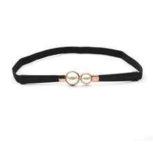 Load image into Gallery viewer, Skinny Waist Leather Belts For Women ¦ Elastic Women Chain Belts