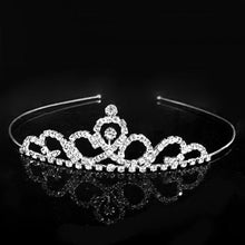 Load image into Gallery viewer, bridal-tiaras-rhinestone-headband-tiaras-jewelry-wedding-tiaras-bridal-crown-wedding-tiaras-jewelry-gift-rhinestone-crystal-tiara-bridal-wedding-jewelry-tiaras-beads-jewelry-wedding-engagement-jewelry