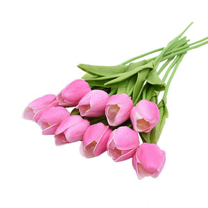 Tulips ¦ Tulip Flowers Real Touch ¦ Artificial Tulip Bouquet Flowers 