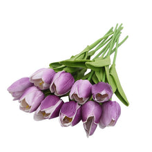 Load image into Gallery viewer, Tulips ¦ Tulip Flowers Real Touch ¦ Artificial Tulip Bouquet Flowers 