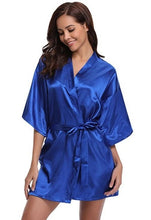 Load image into Gallery viewer, bride-bridesmaid-robes-bridal-party-robes-bridal-robes-gifts-women-robe-gown-dressing-gown-gift-set-womens-pyjamas-satin-kimono-sexy-lace-pyjama-sleepwear-sexy-satin-sleepwear-women-pyjama-fashion-pajamas-for-women