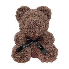 Load image into Gallery viewer, Rose Teddy Bear ¦ Forever Rose Teddy Bear ¦ Valentines Rose Bear Gift Box 