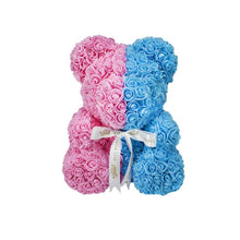 Load image into Gallery viewer, Rose Teddy Bear-Forever Rose Teddy Bear-Valentines Rose Bear Gift Box