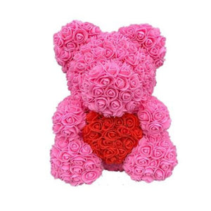 Rose Teddy Bear ¦ Forever Rose Teddy Bear ¦ Valentines Rose Bear Gift Box 