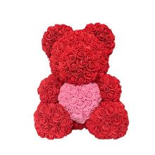 Load image into Gallery viewer, Rose Teddy Bear ¦ Forever Rose Teddy Bear ¦ Valentines Rose Bear Gift Box