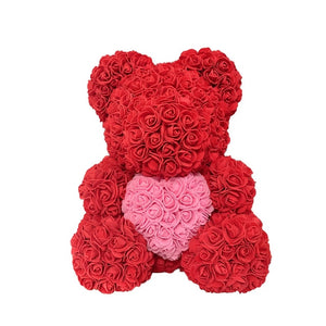 Rose Teddy Bear ¦ Forever Rose Teddy Bear ¦ Valentines Rose Bear Gift Box