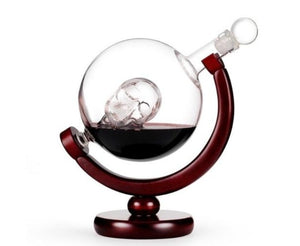 Whiskey Decanter Globe ¦ Globe Decanter ¦ Decanter Globe with Stand 
