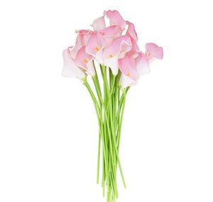 Calla Lilies Artificial Flowers Calla Lily Bouquet For Bridal Wedding 