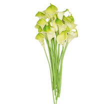 Load image into Gallery viewer, Calla Lilies Artificial Flowers Calla Lily Bouquet For Bridal Wedding ¦ Home Decor 