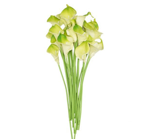 Calla Lilies Artificial Flowers Calla Lily Bouquet For Bridal Wedding ¦ Home Decor 
