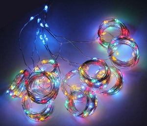 LED Garland Curtain String Lights ¦ LED Fairy Lights with Remote Control