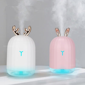 Mini Rabbit Elk Ultrasonic Air Humidifier Aroma Essential Oil Diffuser-Super Gift Online