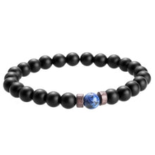 Load image into Gallery viewer, chakra-essential-oil-diffuser-bracelet-lava-moonstone-bead-bracelet-chakra-healing-beaded-diffuser-bracelet-natural-stone-bead-tibetan-buddha-bracelet-lava-stone-diffuser-bracelet-chakra-bracelet-men-bracelet-natural-bead-buddha-bracelet