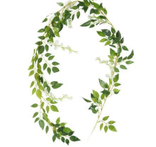 Load image into Gallery viewer, Fake Rose Ivy Vine &amp; Flowers ¦ Garland String With Hanging Ivy Rose 