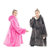 Load image into Gallery viewer, Oversized Hoodie Soft Blanket-oversized blanket hoodie-oversized blanket hoodie uk-hooded blanket adult-hooded blanket uk-hooded blanket for adults uk-hooded blanket primark-next hooded blanket-blanket hoodie uk-the range blanket hoodie-huggle hoodie-best blanket hoodie uk