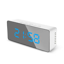 Load image into Gallery viewer, Best LED Mirror Alarm Clock ¦ Led Mirror Digital Alarm Clock A Wine Lovers