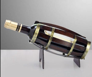 Metal Wine Rack Wine Bottle-Glass Holder-Metal Wine Stand Holder