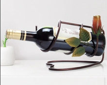 Load image into Gallery viewer, Metal Wine Rack Wine Bottle-Glass Holder-Metal Wine Stand Holder 