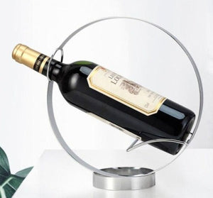 Metal Wine Rack Wine Bottle-Glass Holder-Metal Wine Stand Holder 