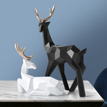 Load image into Gallery viewer, Resin Deer Statue ¦ Figurines Home Decor ¦ Resin Animal Figurine Gifts