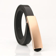 Load image into Gallery viewer, Skinny Waist Leather Belts For Women ¦ Elastic Women Chain Belts 