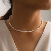 Load image into Gallery viewer, chunky pearl necklace costume jewelry-pearl costume jewellery uk-faux pearl necklace uk-debenhams faux pearl necklace-argos pearl necklace-long faux pearl necklace uk