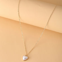 Load image into Gallery viewer, Elegant Faux White Pearl Necklace ¦ Pearl Choker Chain Necklace
